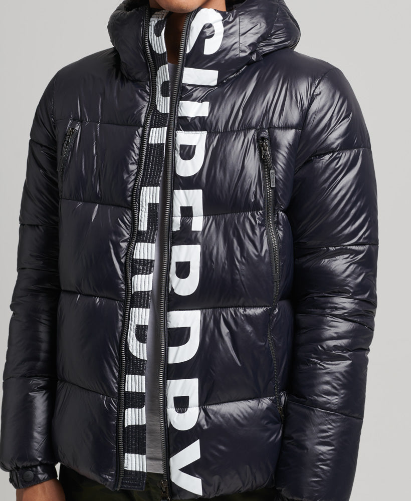 Mountain Hooded Alpine Jacket | Black