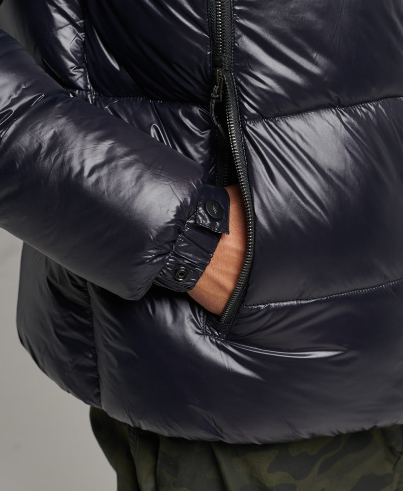 Mountain Hooded Alpine Jacket | Black