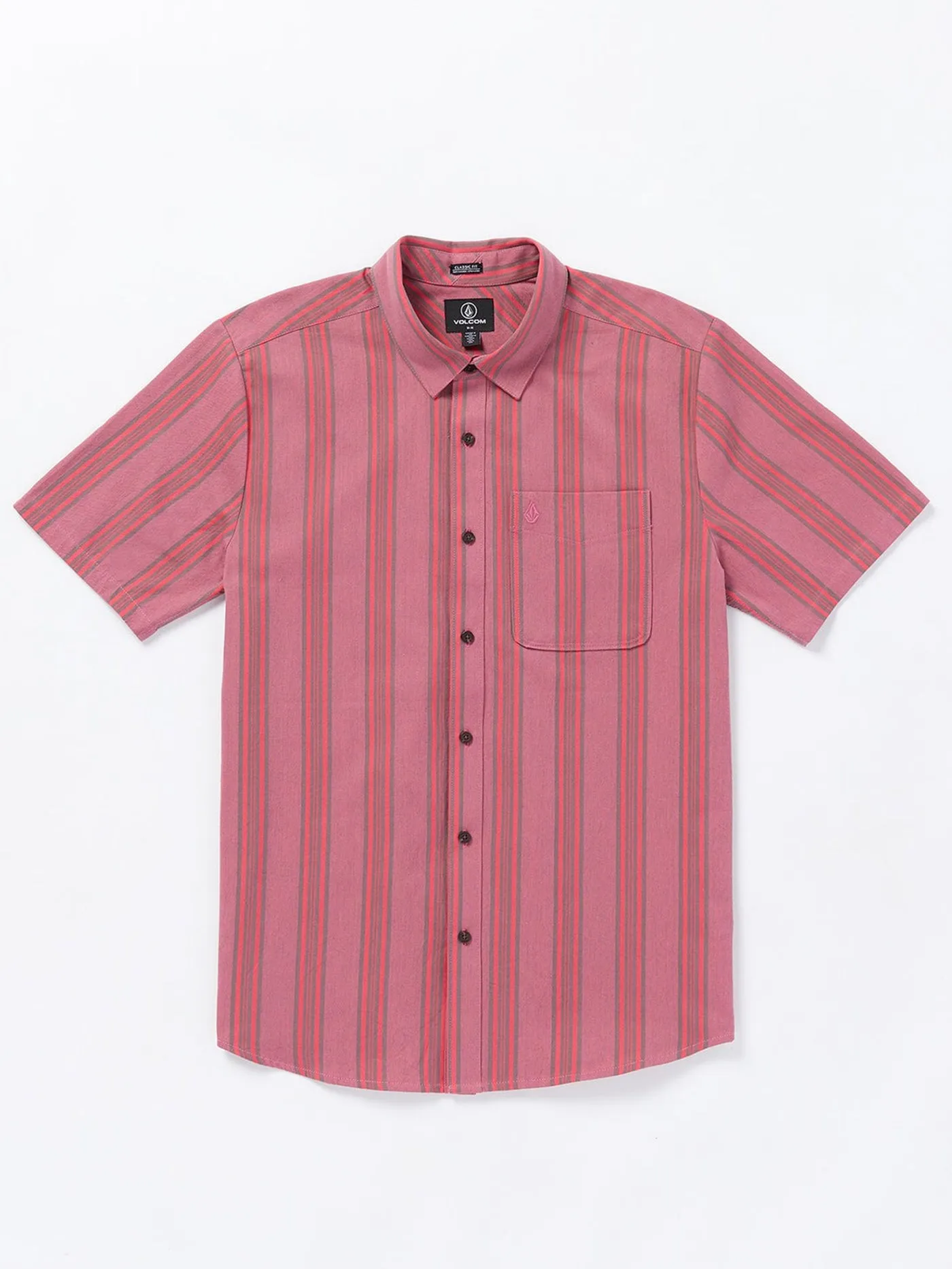 Newbar Stripe Short Sleeve Buttondown Shirt