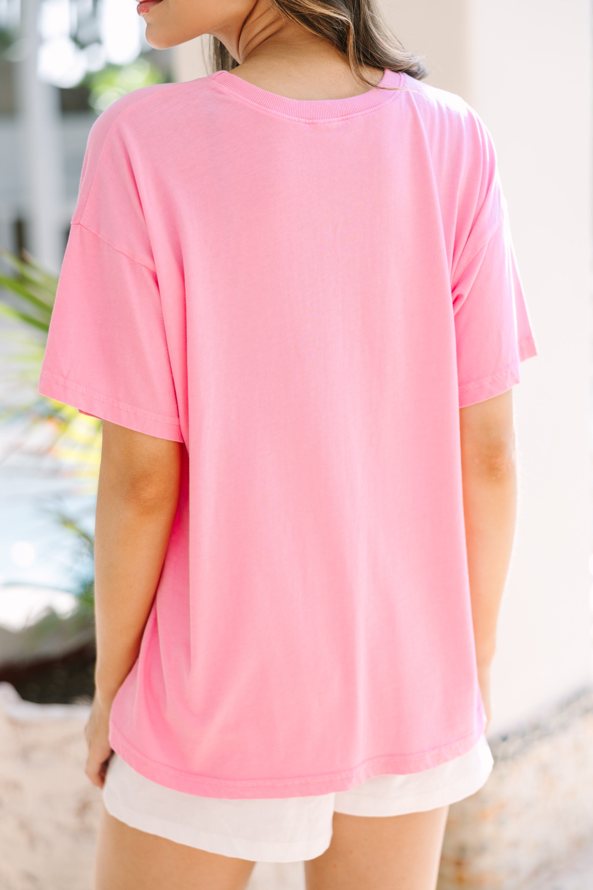 On The Prowl Pink Graphic Tee