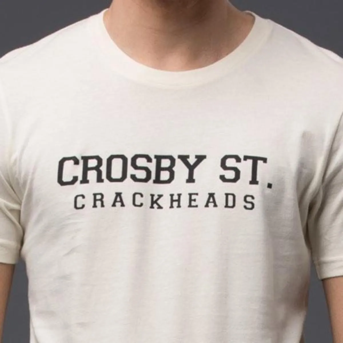 Palmiers Du Mal Crosby Street Crackheads Graphic Tee - Off-White