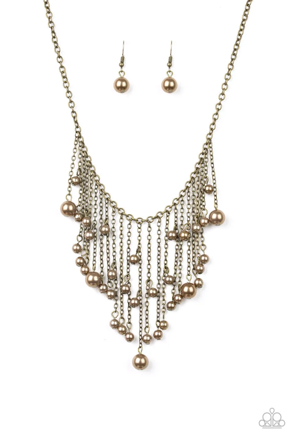 Paparazzi Catwalk Champ - Brass Necklace