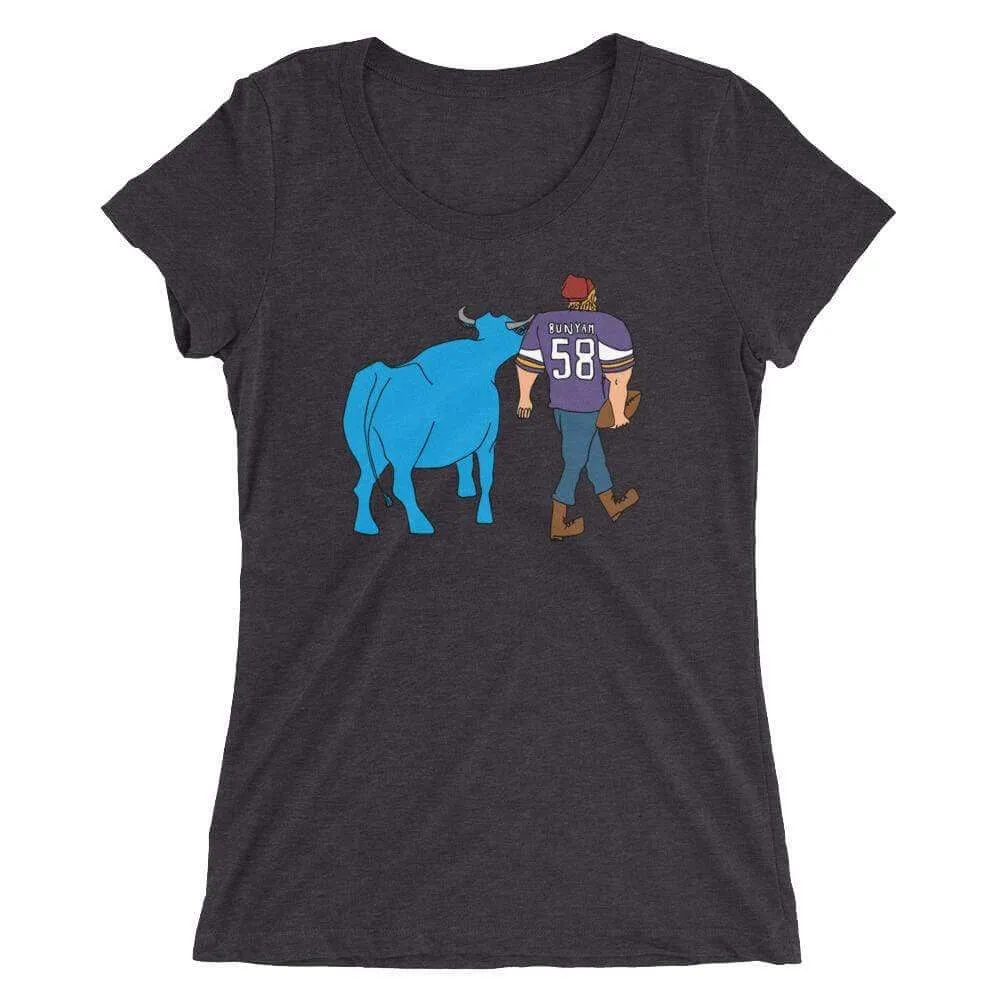 Paul Bunyan/Babe Blue Ox Vikings Fan - Women's T-Shirt