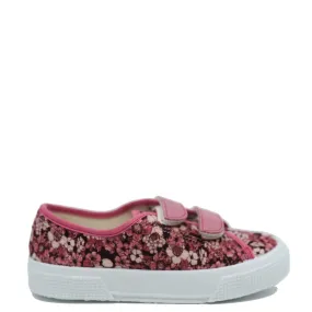 Pepe Raspberry Floral Printed Sneaker