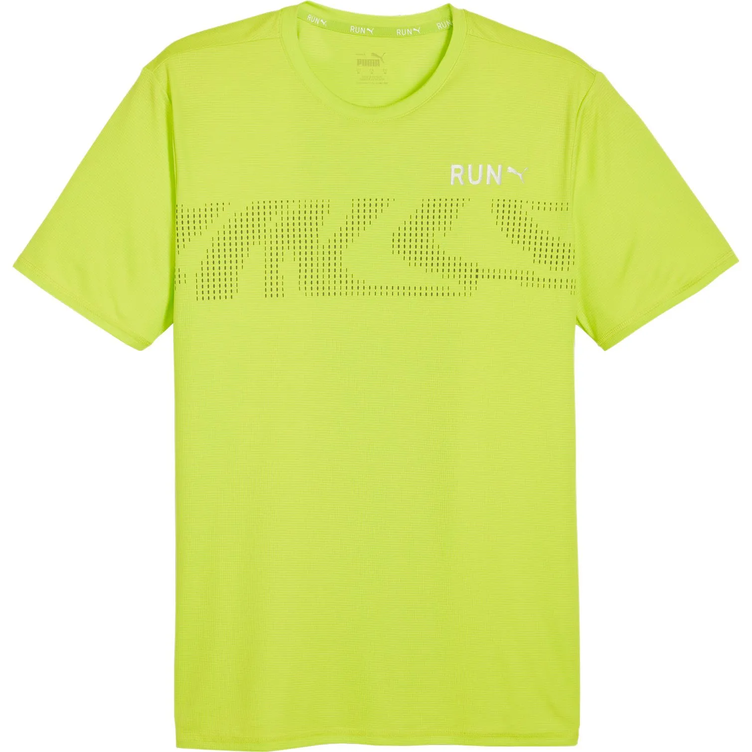 Puma - Run Favorite Graphic T-Shirt Men lime pow