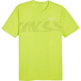 Puma - Run Favorite Graphic T-Shirt Men lime pow