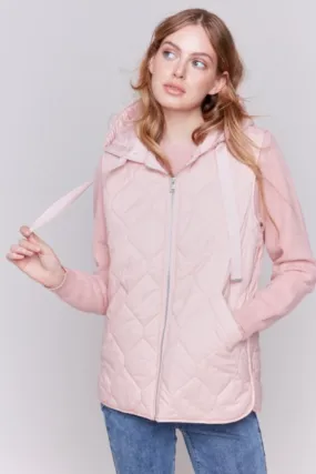 Quilted Hooded Puffer Vest