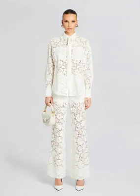 Sans Faff London Lace Flared Pants