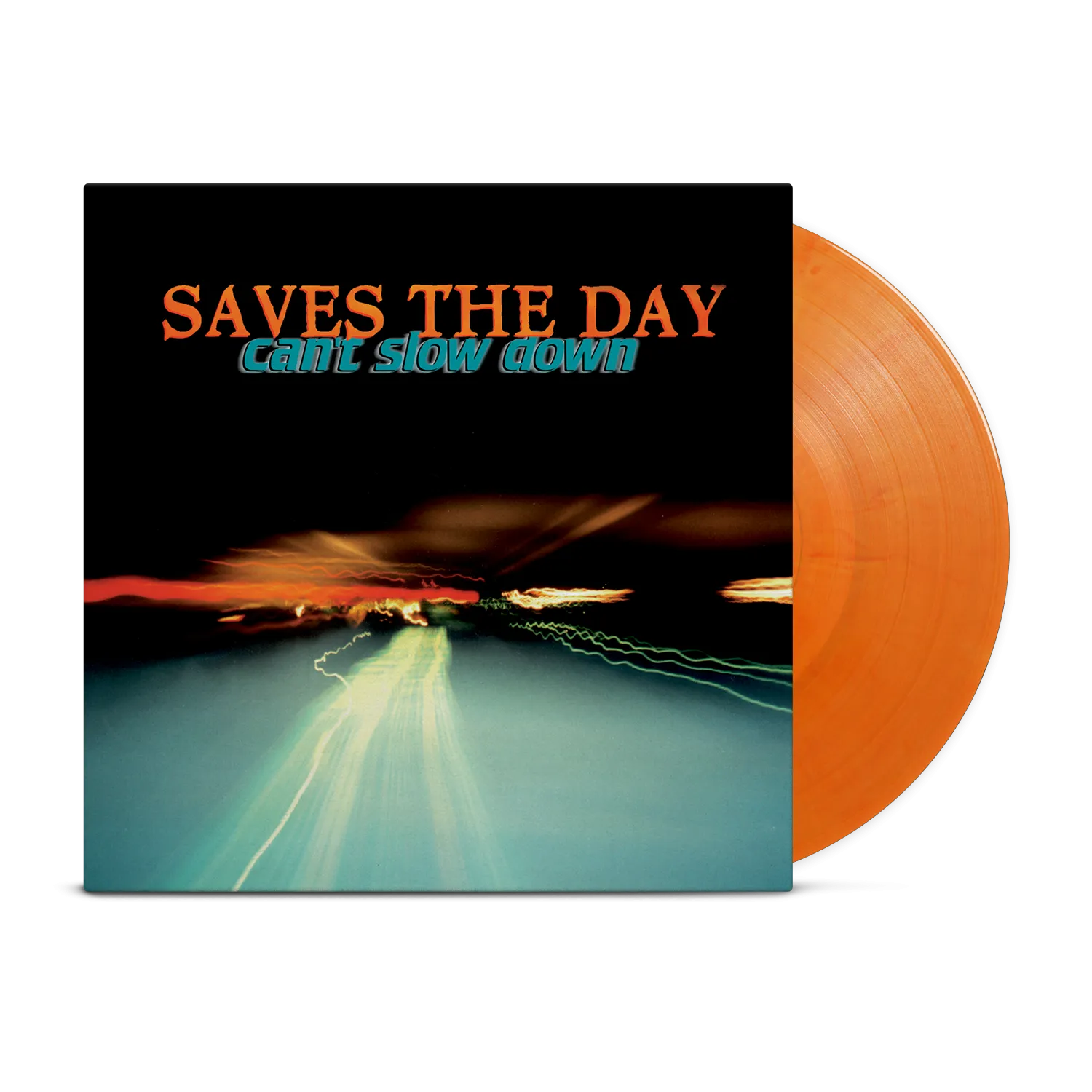 SAVES THE DAY ‘CAN'T SLOW DOWN’ LP (Limited Edition – Only 500 Made, Tangerine Vinyl)