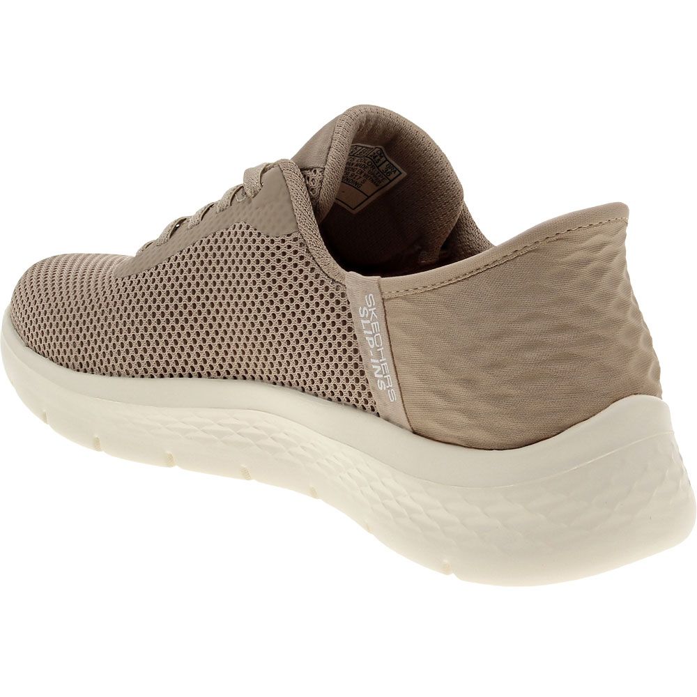 Skechers 124975 Womens Go Walk Flex Shoes Taupe