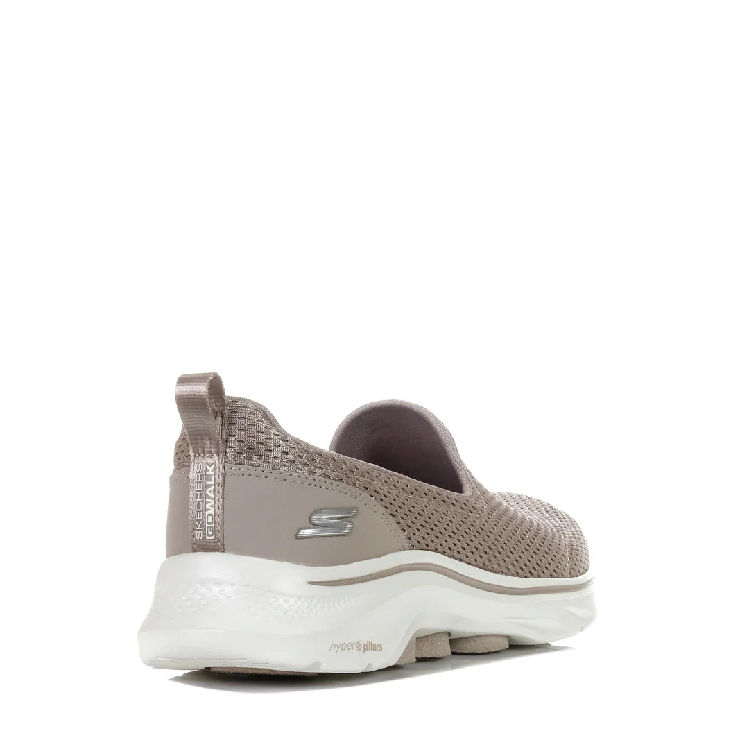 Skechers 125209 Womens Go Walk 7 Shoes Taupe