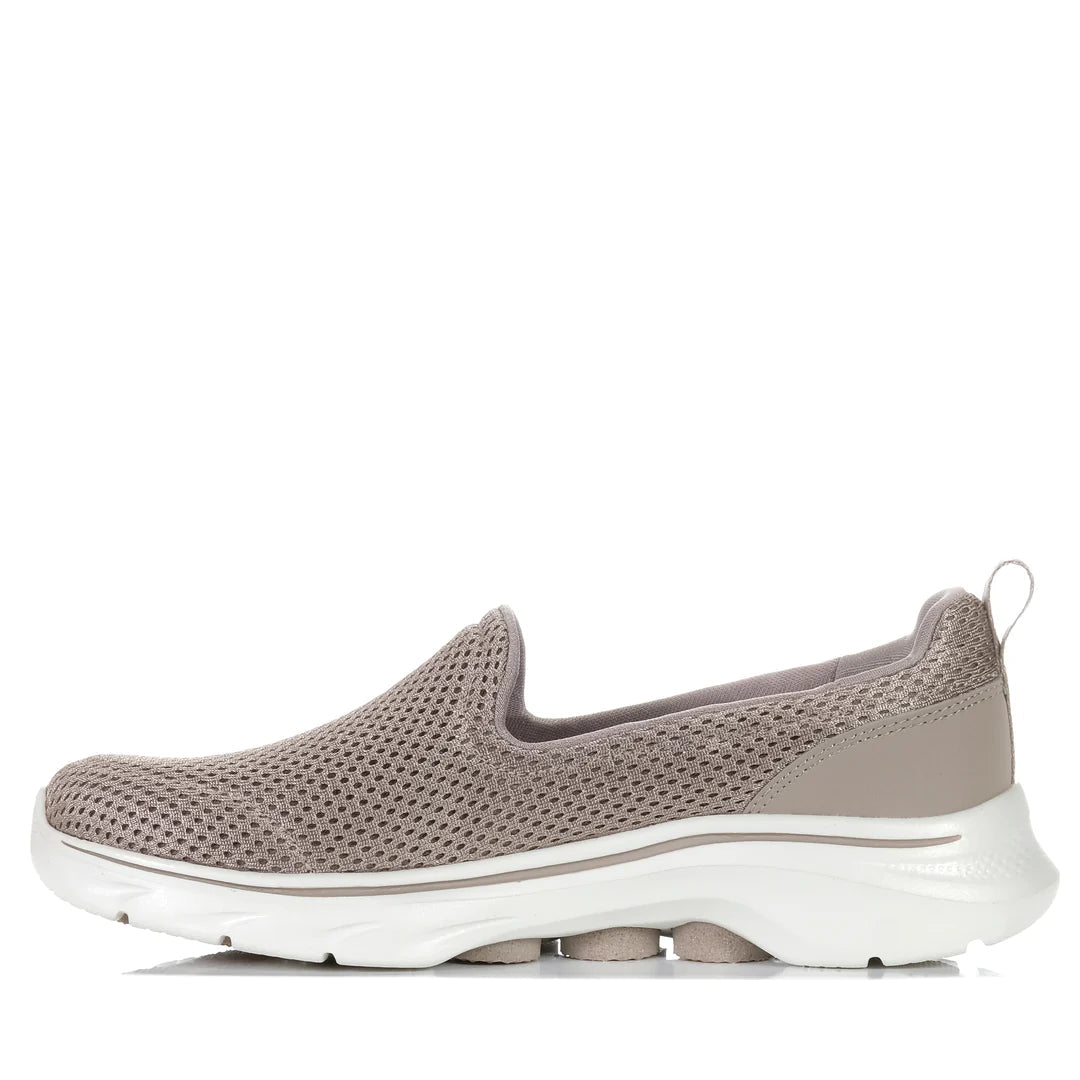 Skechers 125209 Womens Go Walk 7 Shoes Taupe