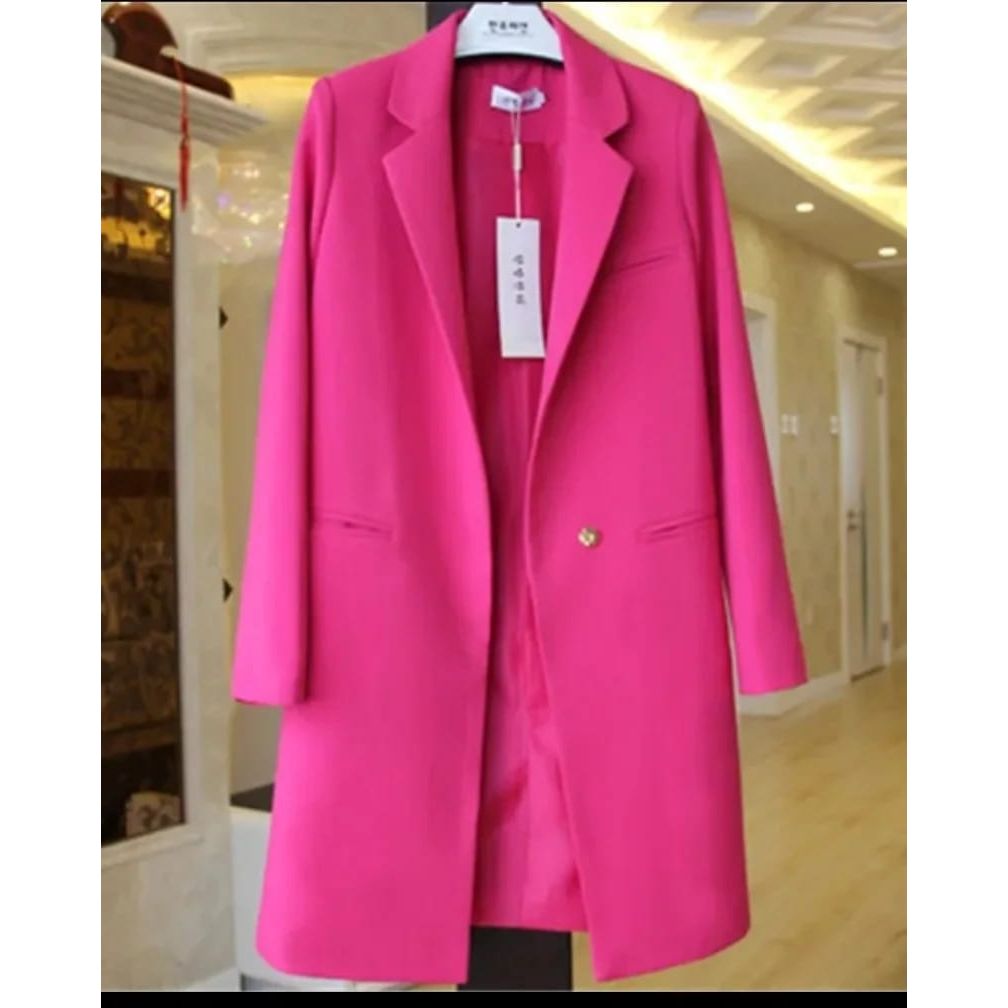 Slim Side Blazer Coat