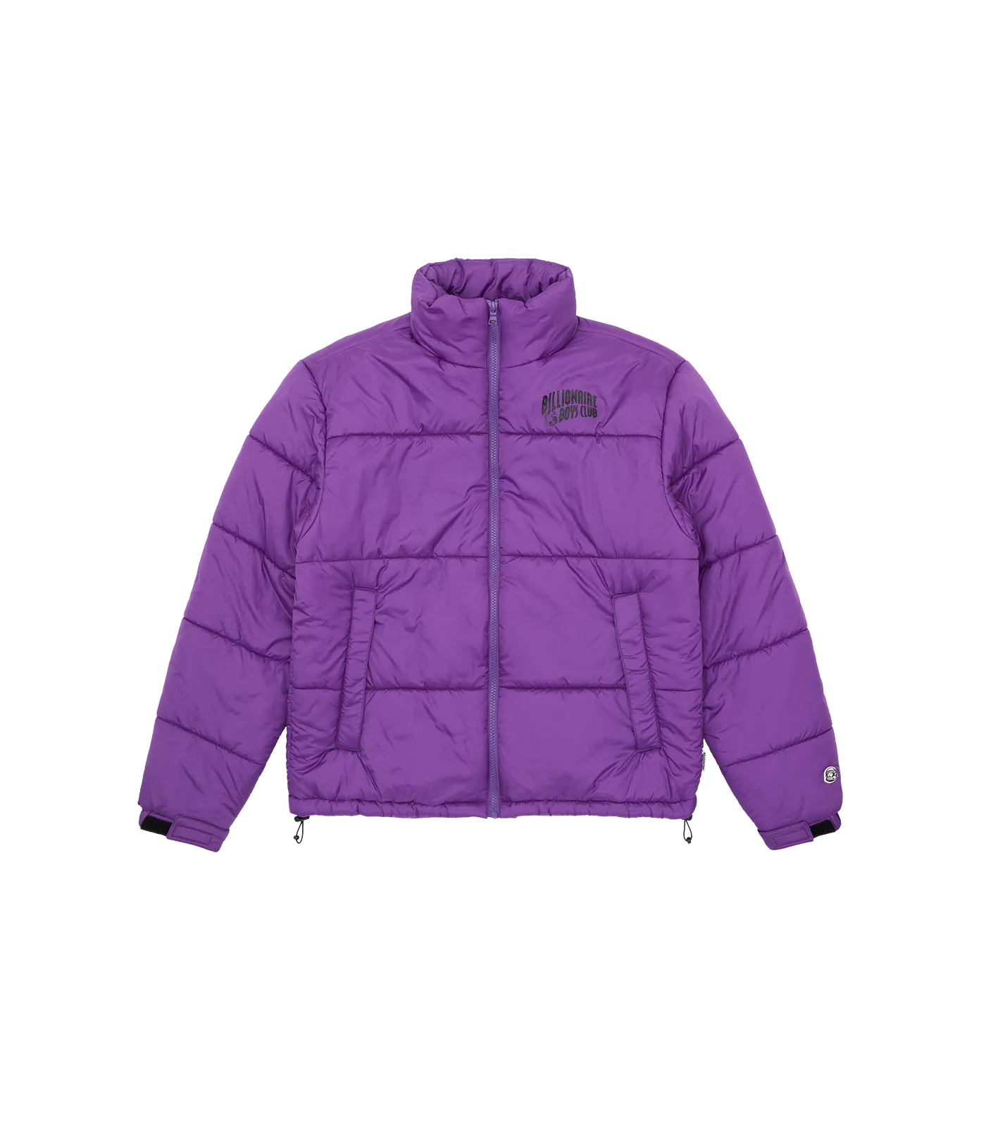 SMALL ARCH LOGO PUFFER JACKET - PURPLE