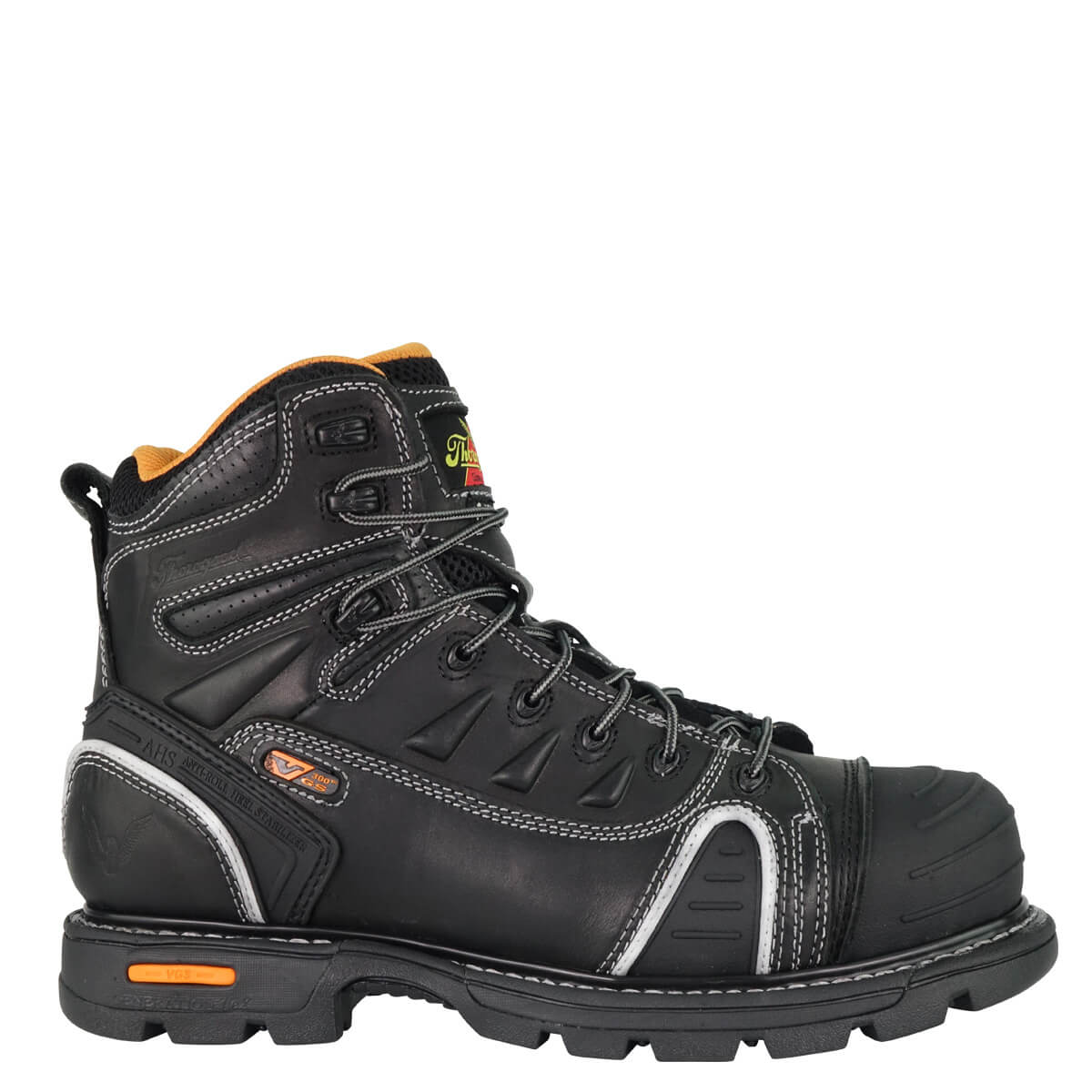 Thorogood Men's 804-6444 6 Composite Safety Toe Boot - Black