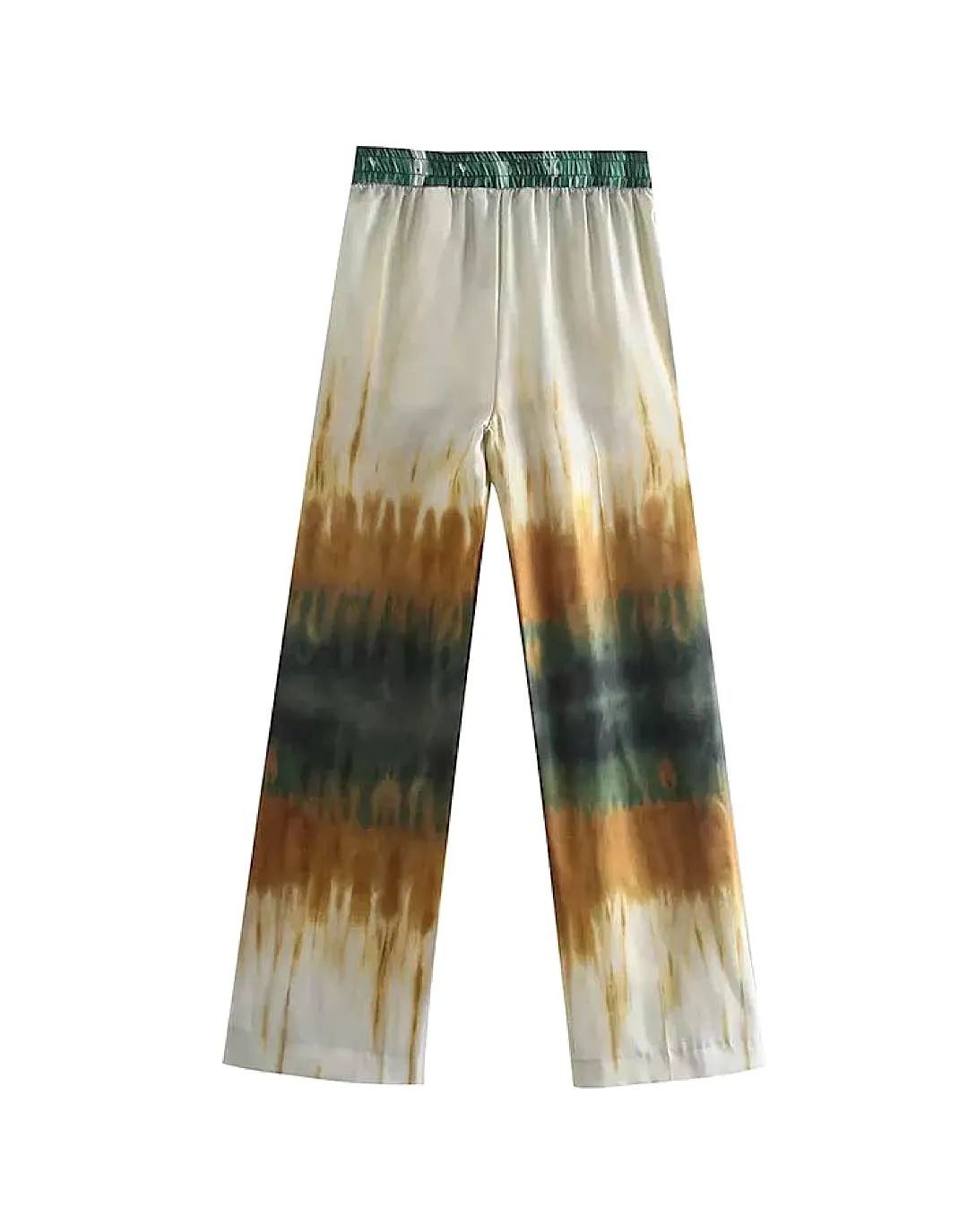 Tie Dye Elastic Waist Pants