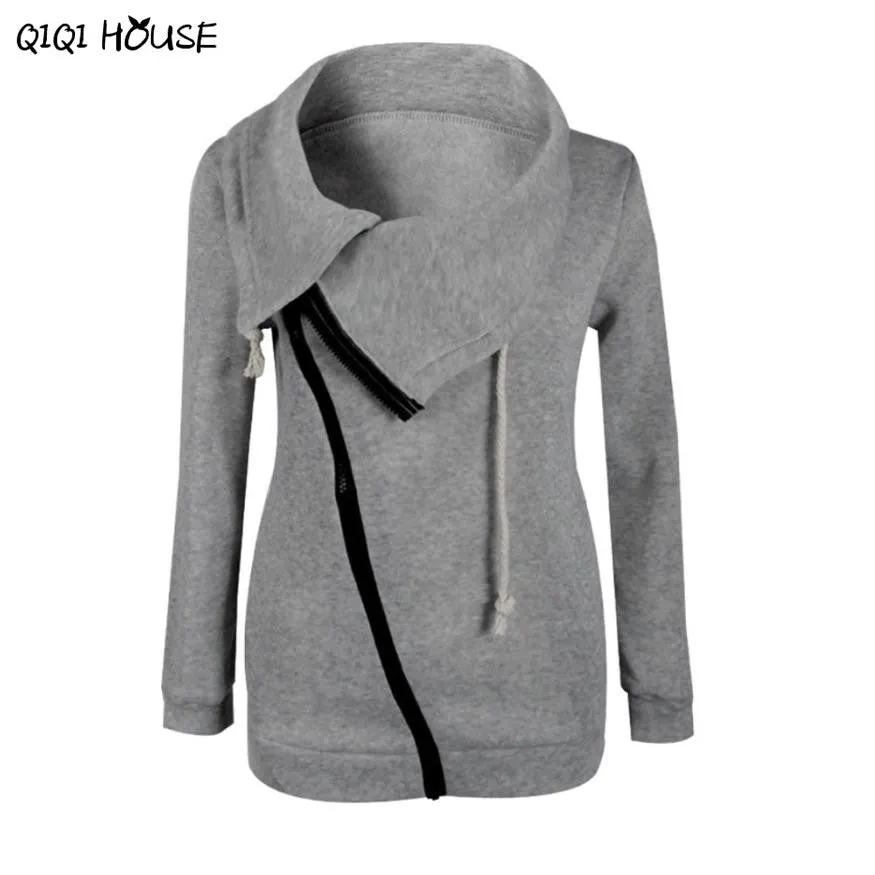 Womens Tracksuit Autumn Winter Zipper Long Sleeve Pullover Tops Basic Casual Outwear Sweatshirt Felpe Donna#C921 SM6