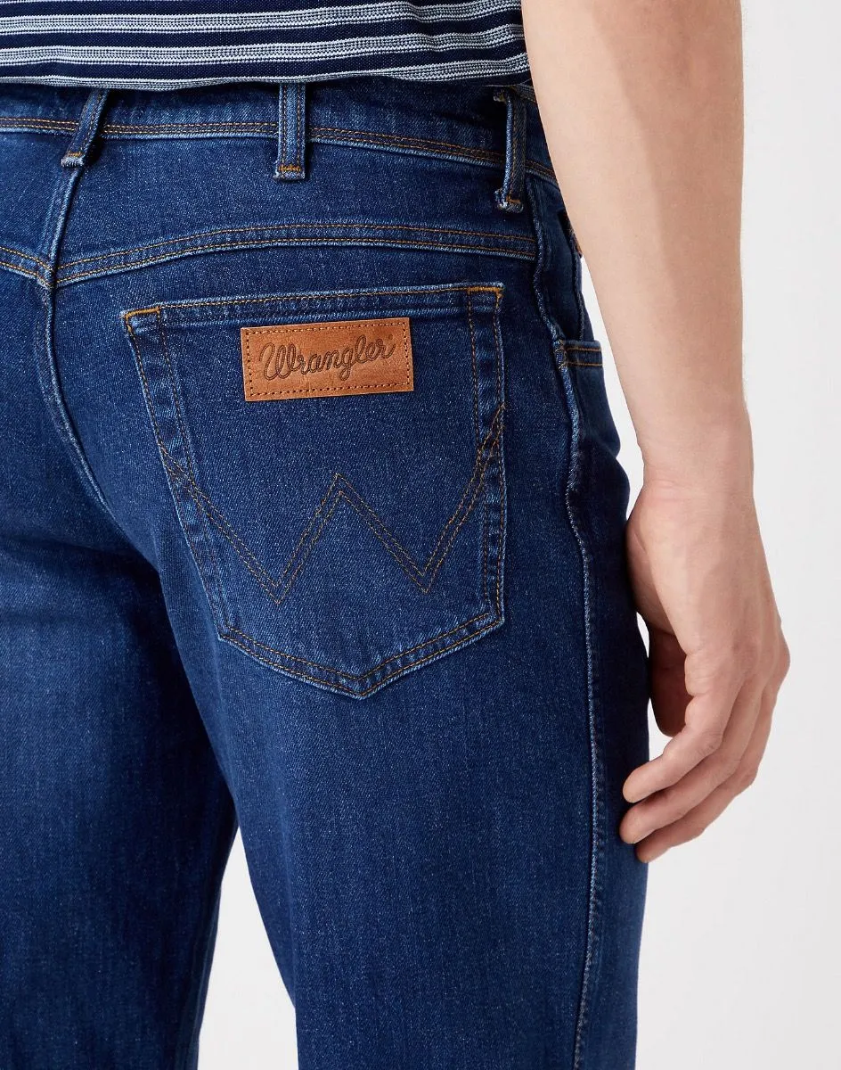 Wrangler Texas Stretch Denim Jeans Dancing Water