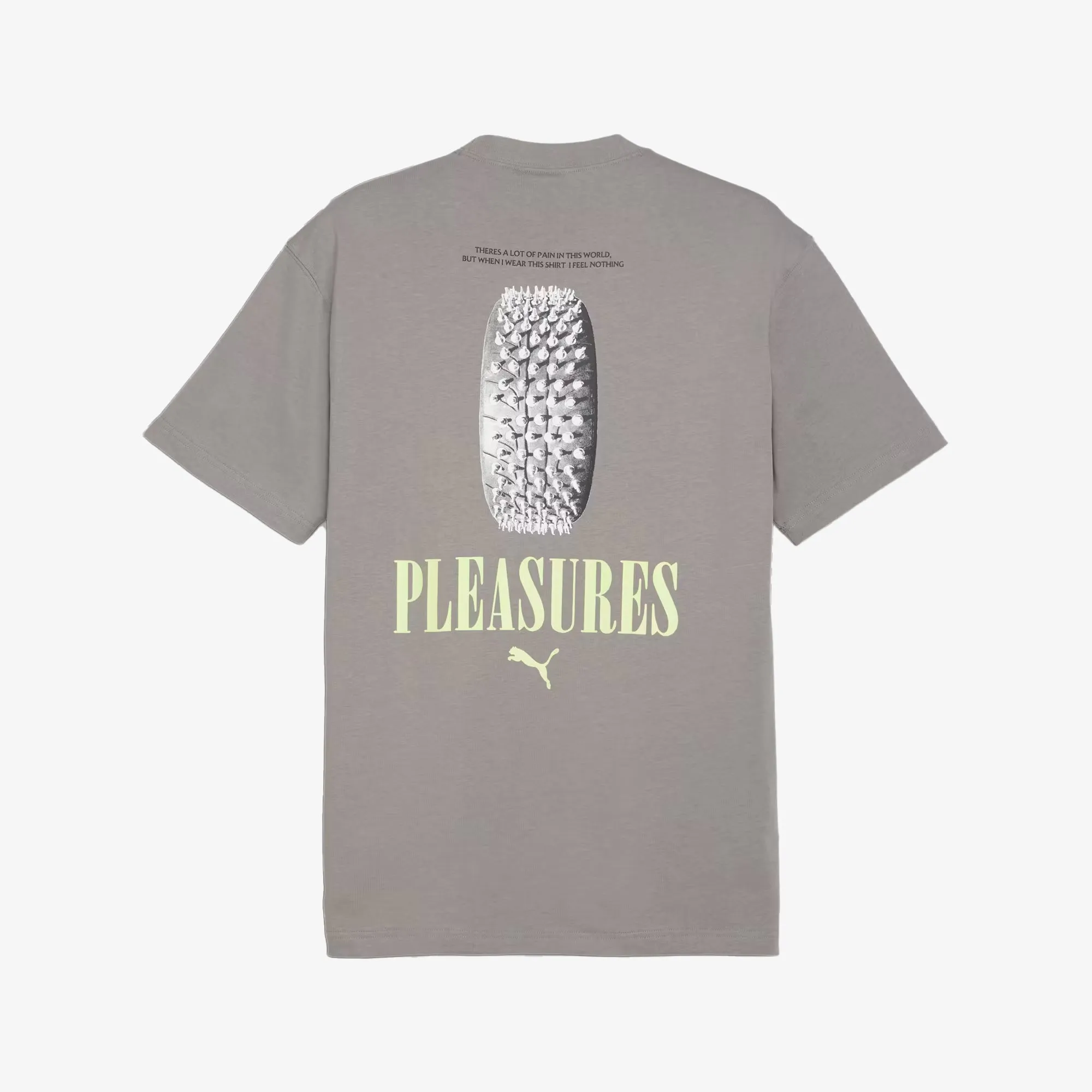 x PLEASURES GRAPHIC TEE 'STORMY SLATE'