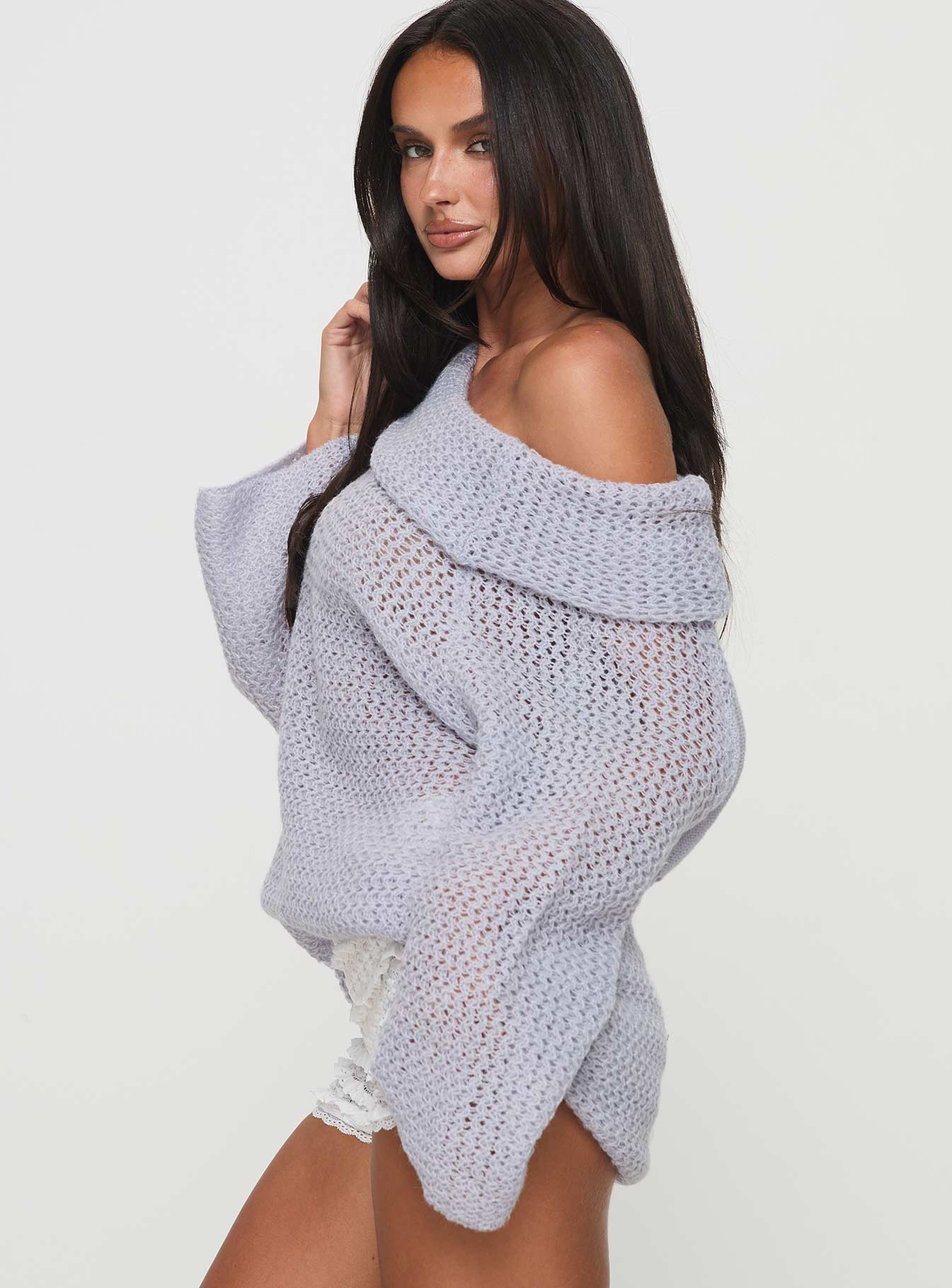 Yarro Knit Sweater Lilac